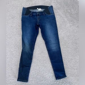 Woman maternity skinny entubado 4/27R Blue  jeans